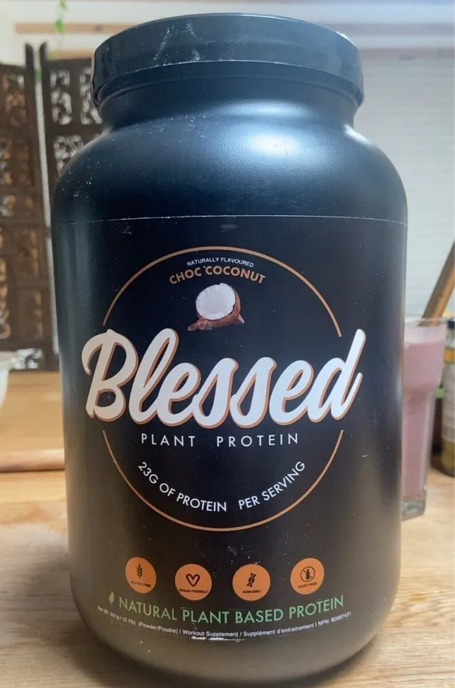 Choc coconut plant protein