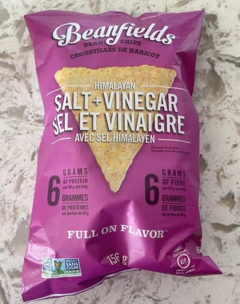 Bean & Rice Chips Himalayan Salt & Vinegar
