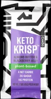 Keto Krisp Almond Butter & Blackberry Jelly