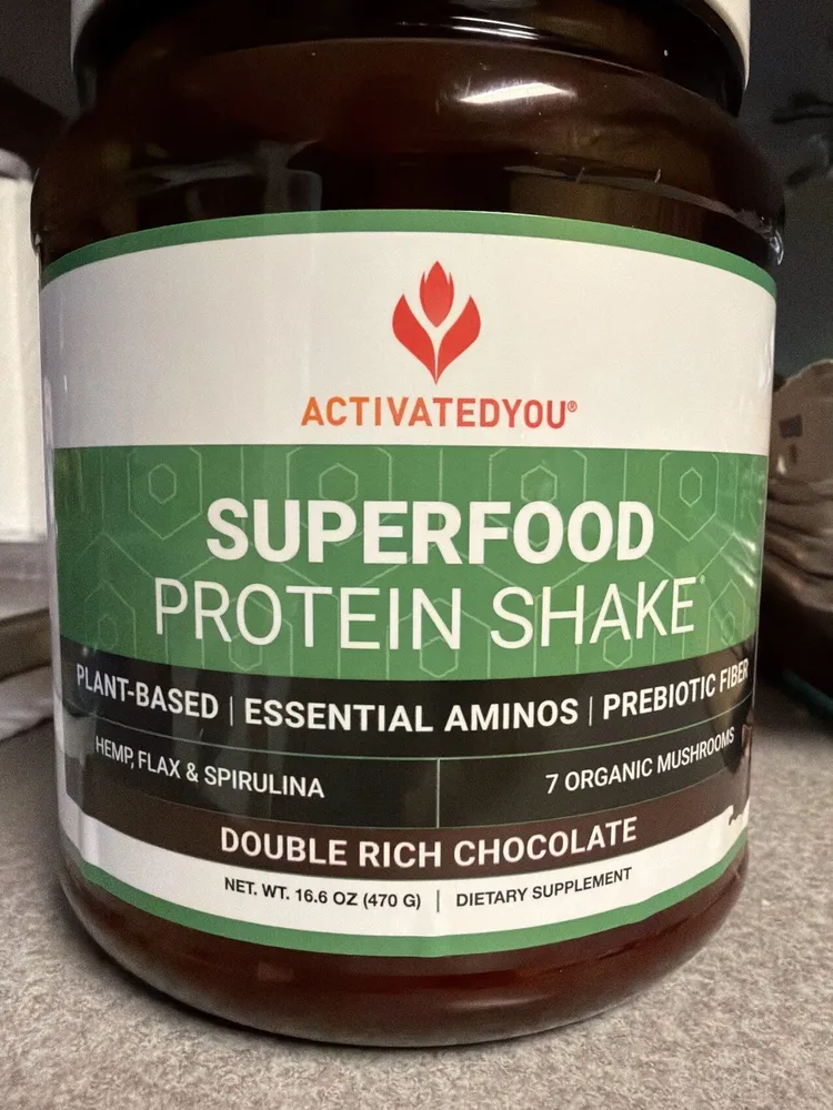 Superfood Protein Shake, Double Rich Chocolate Flavor