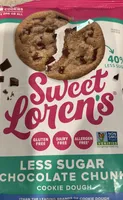 Less Sugar Chocolate Chunk Cookies