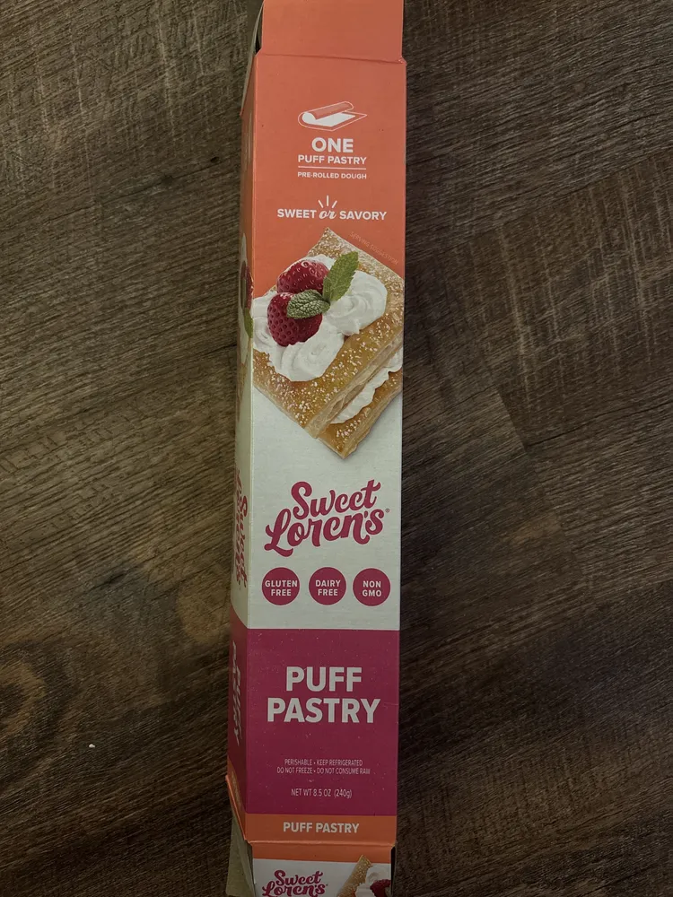 Sweet Loren’s gluten free puff pastry