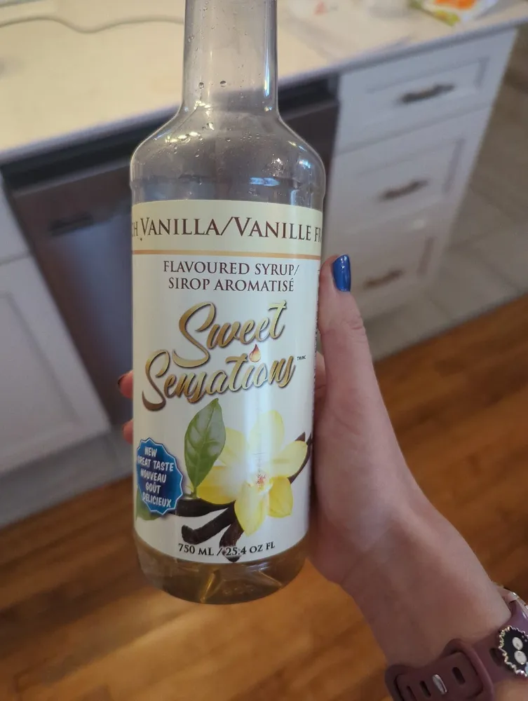 French Vanilla Flavored Syrup