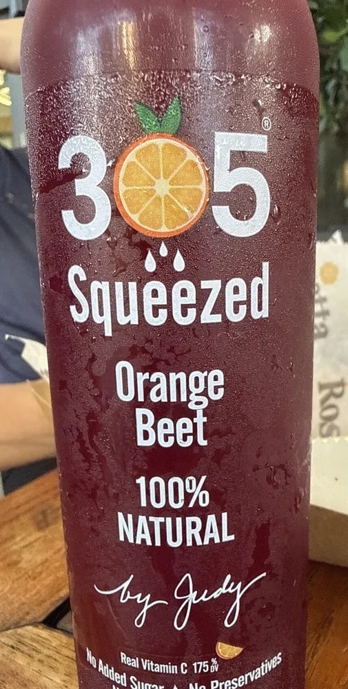 Orange Beet Juice