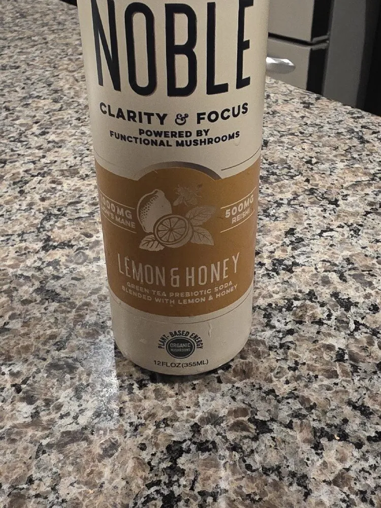 Lemon And Honey Green Tea Prebiotic Soda