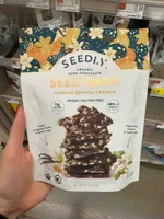 Organic Dark Chocolate Seed Bark Vanilla Quinoa Crunch
