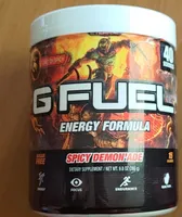 Gfuel Energy formula