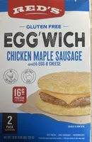 Egg'Wich Chicken Maple Sausage with Egg & Cheese