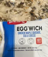 EGG'WICH CHICKEN MAPLE SAUSAGE EGG & CHEESE
