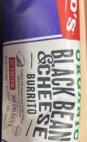 Organic Black Bean & Cheese Burrito