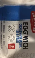 Chicken maple sausage, Egg and cheese