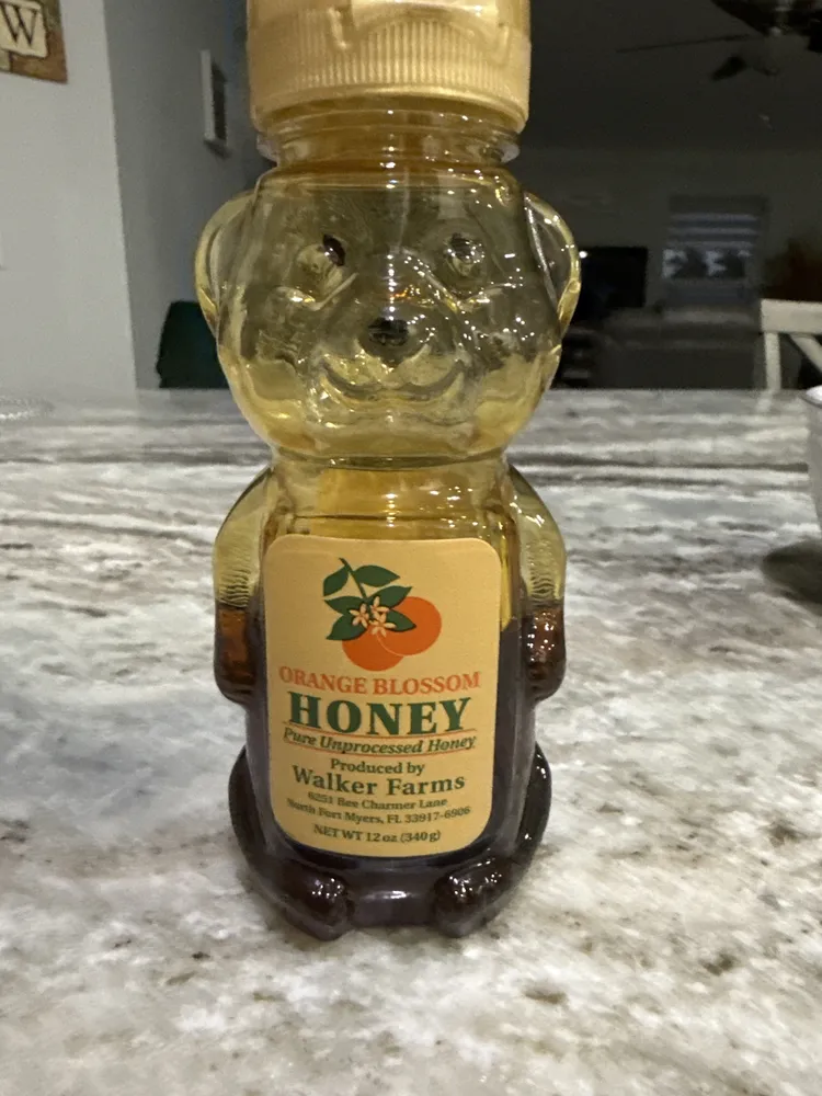 Orange Blossom Honey Pure Unprocessed Honey