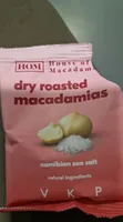 Dry roasted macadamias
