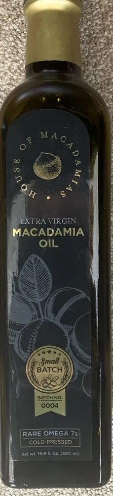 Extra Virgin Macadamia Oil