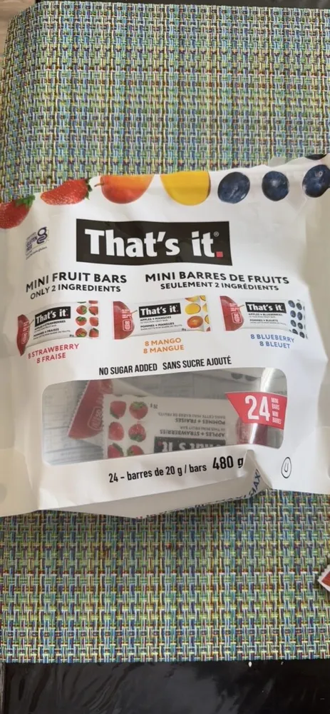 Mini Fruit Bars
