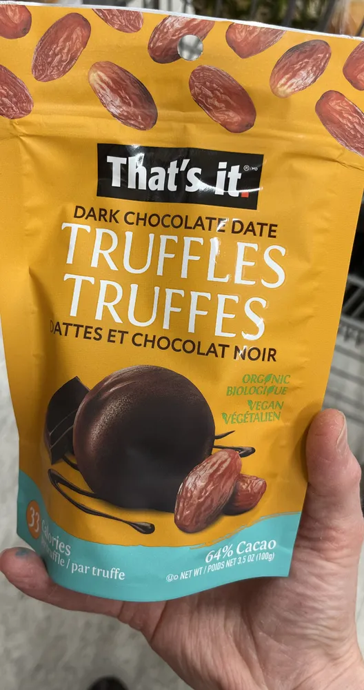 Dark Chocolate Date Truffles organic