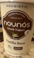 Nounós Vanilla Bean Greek Yogurt