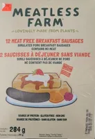 Meat free breakfast sausages