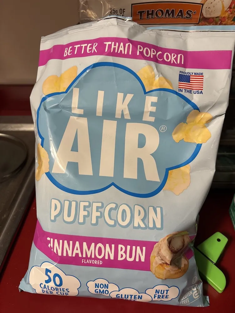 Puffcorn Cinnamon Bun Flavored
