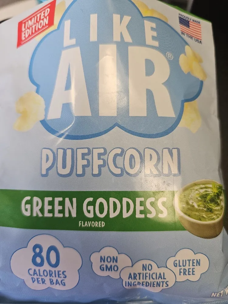 Like Air Puffcorn Green Goddess