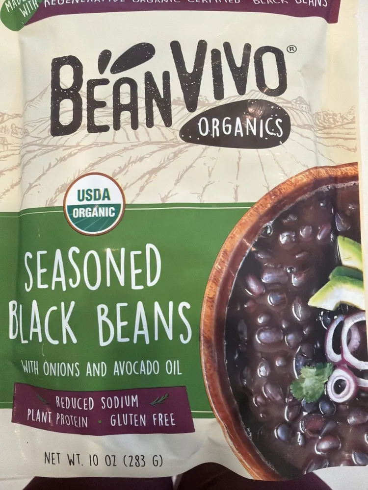 Seasoned Black Beans