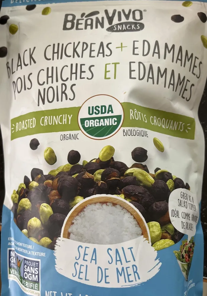 Black Chickpeas And Edamame’s