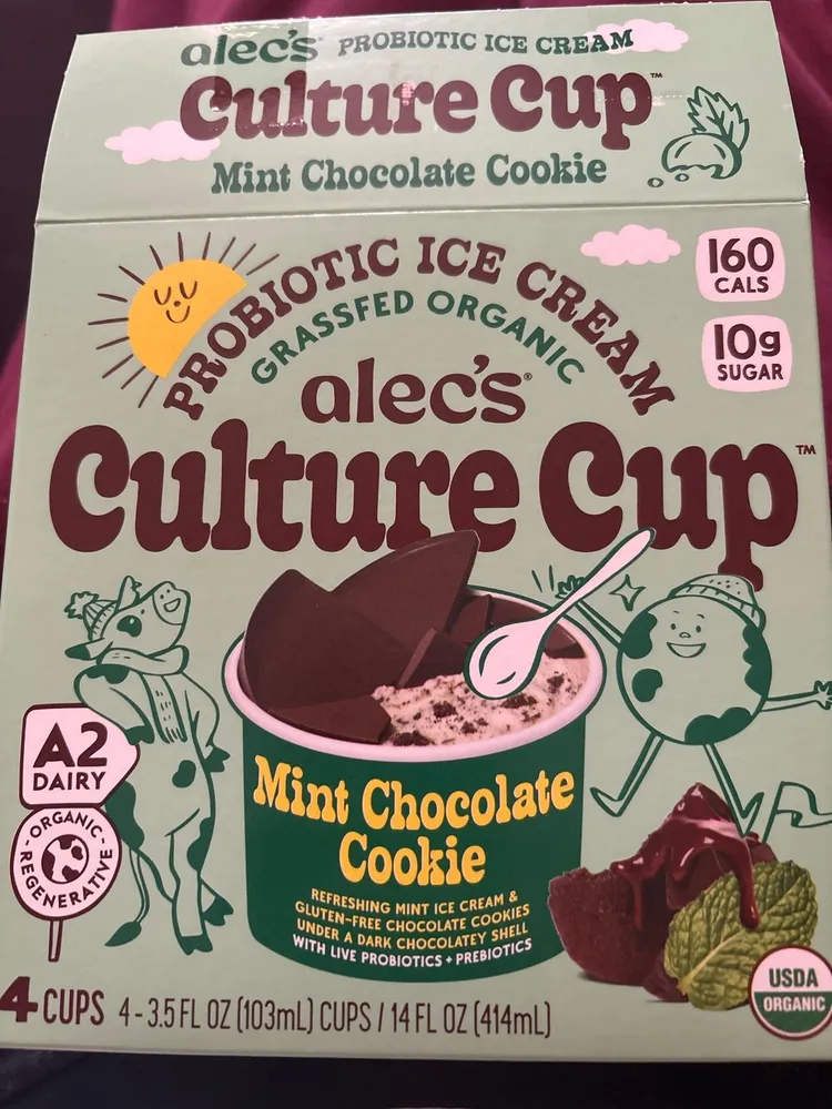Mint Chocolate Cookie Probiotic Ice Cream