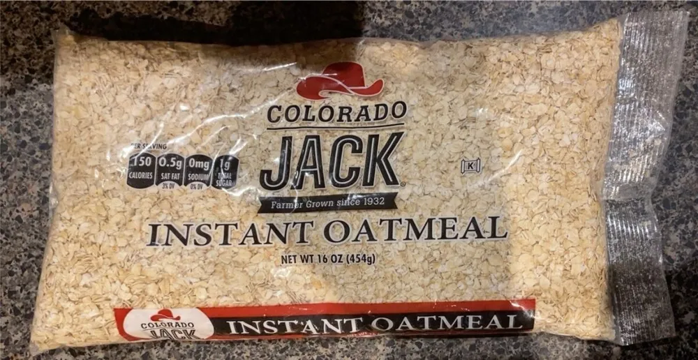 Instant oatmeal