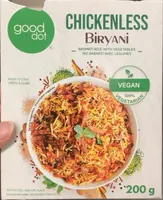 Chickenless biryani