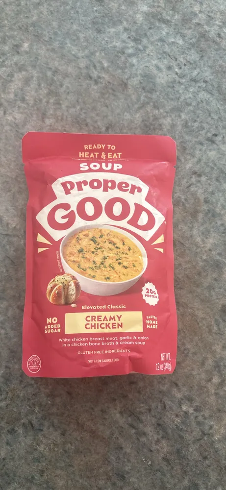 CREAMY CHICKEN SOUP
