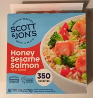 Honey Sesame Salmon Rice Bowl