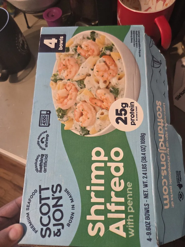 Shrimp Alfredo