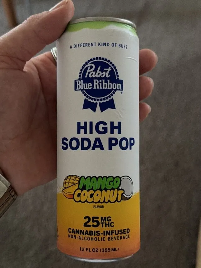 Mango Coconut High Soda Pop