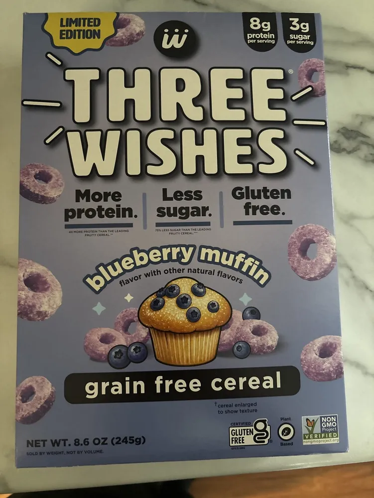 blueberry muffin grain free cereal