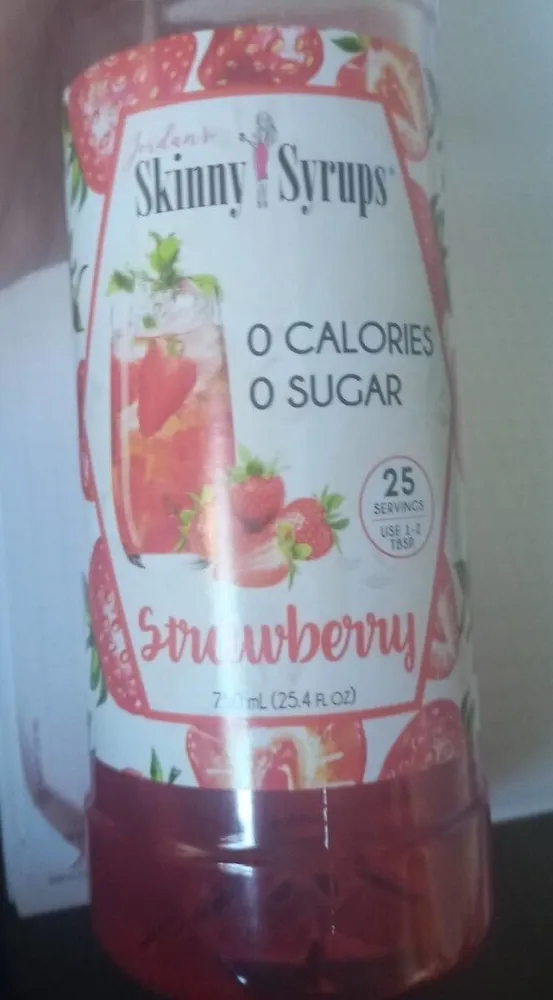 Skinny Syrup fraise