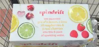 Sparkling Water Real Squeezed Fruit Pink Lemonade