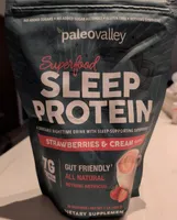 Sleep Protein: Strawberries & Cream