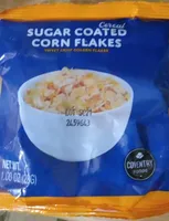 Sugar coated Corn Flakes cereal