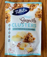 Granola Clusters dried bananas and cinnamon