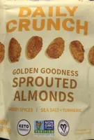 Uniquely Crunchy Sprouted Nut Snacks Turmeric + Sea Salt Sprouted Almonds