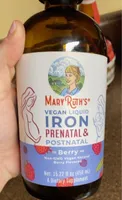 Vegan liquid iron prenatal and postnatal