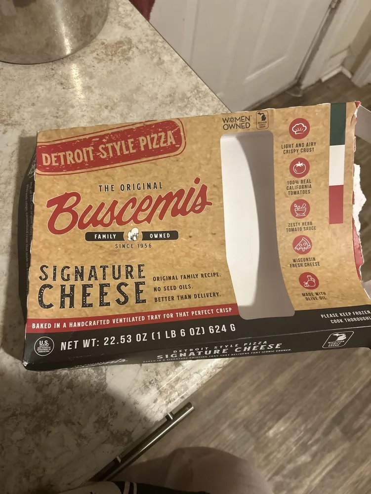 Detroit Style Cheese Pizza