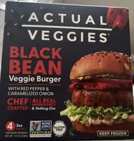 Black Bean Veggie Burger