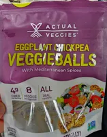 Eggplant Chickpea Veggieballs