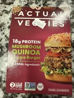 Mushroom Quinoa Veggie Burger