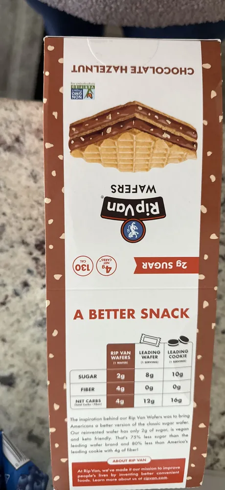 Chocolate Hazelnut Wafers
