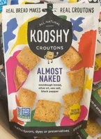 Almost Naked Sourdough Bread Croutons