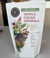 Whole cacao granola