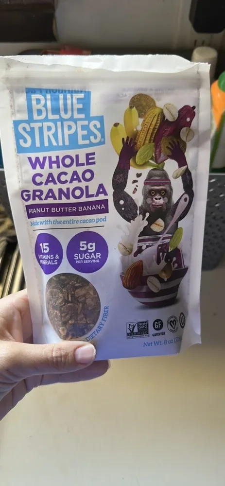 Whole Cacao Granola Peanut Butter Banana
