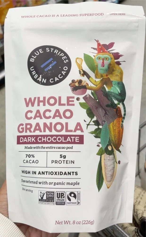 Whole Cacao Granola Dark Chocolate